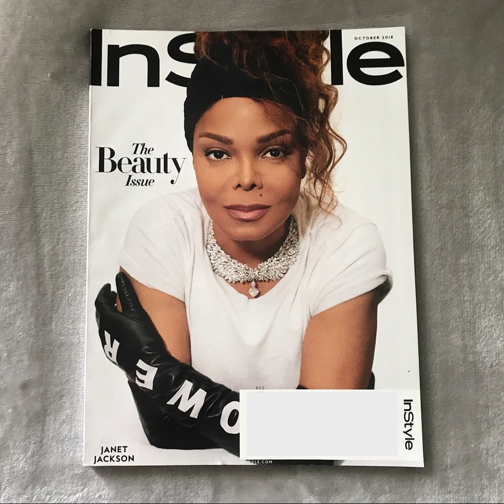 InStyle Magazine, October 2018, Janet Jackson